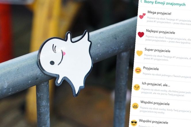 Snapchat - co oznaczają emotki: klepsydra, serce, płomienie, minki?