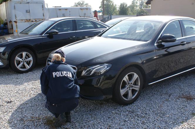 Wieruszowscy policjanci odzyskali kradzione auta