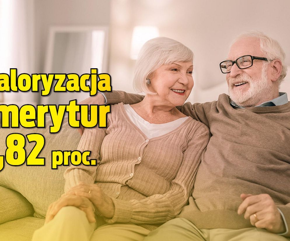 Waloryzacja emerytur 5,82 proc.