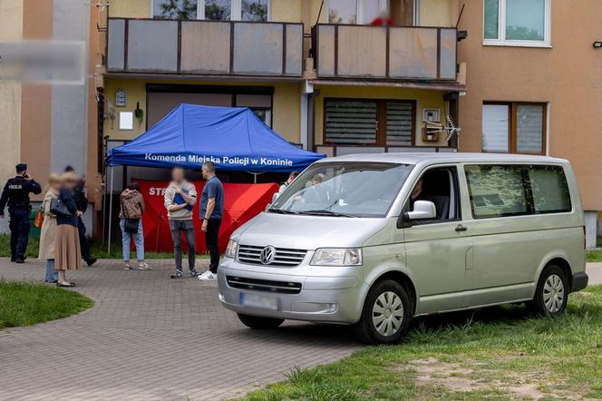 Tragedia w Koninie. Nie żyją 31-latka i małe dziecko