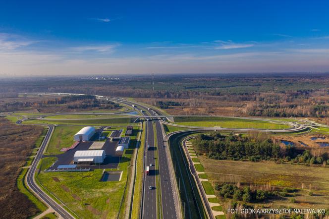 Węzeł Kobyłka w ciągu S8 Marki - Radzymin