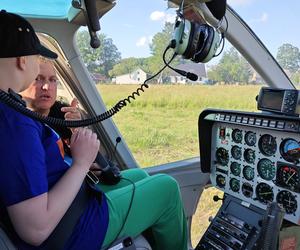 Lot helikopterem - akcja charytatywna 
