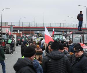 Protesty rolników na Mazowszu