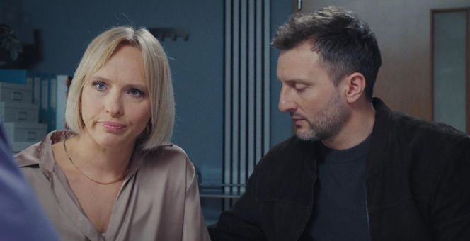 M jak miłość odc. 1873. Dorota (Iwona Rejzner), Bartek (Arkadiusz Smoleński)