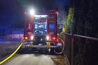 Brzozów. Tragiczny pożar drewnianego domu. W środku strażacy znaleźli ludzkie ciała