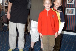 Stanisław Sojka z synami