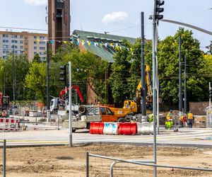 Tramwaj na Stegny w Warszawie