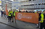 Protest hutników pod Węglokoksem w Katowicach. Co innego nam mówią, a co innego robią