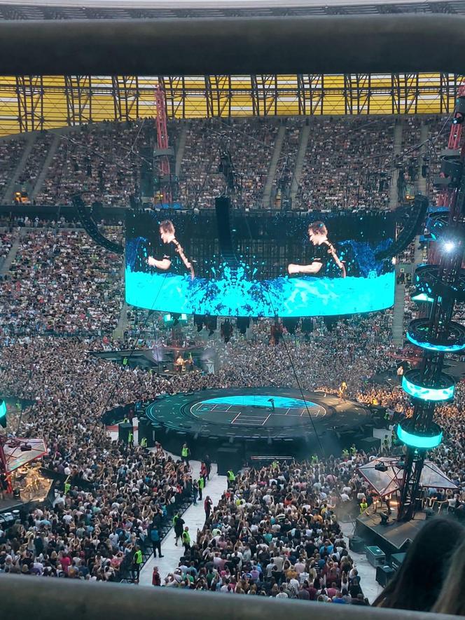 Ed Sheeran w Gdańsku. Niesamowite widowisko. Ponad 50 tys. ludzi na stadionie