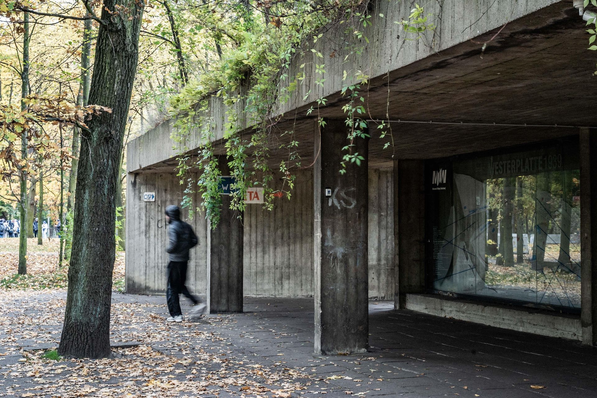 Brutalistyczna wiata: Westerplatte w Gdańsku