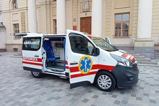 Lubelscy pracodawcy ofiarowali karetkę dla Ukrainy 
