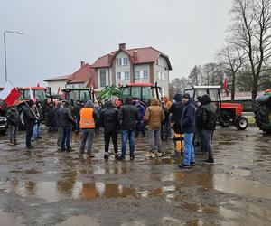 Protest rolników w Drawsku Pomorskim