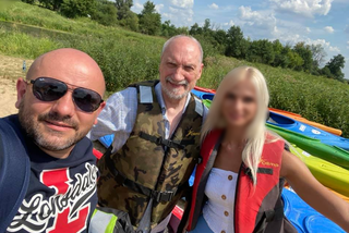 Antoni Macierewicz na... kajakach. Wiosłował w Świętokrzyskiem! 