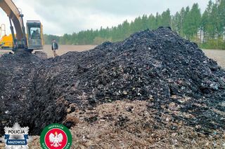 Wielka akcja policji! Rakotwórcze substancje ukryte w bunkrach i zakopane w ziemi