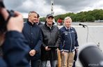 Tablica upamiętniająca Bohdana Sienkiewicza na Alei Żeglarzy w Gdyni