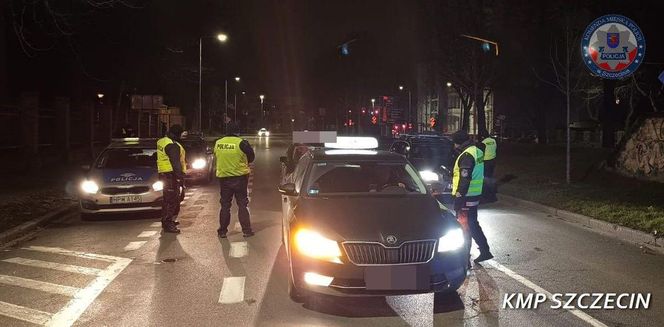 Szczecińscy policjanci dbali o bezpieczeństwo w noc sylwestrową