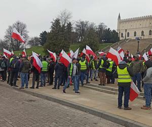 Rolnicy w Lublinie rozpoczęli przemarsz. Mamy zdjęcia!