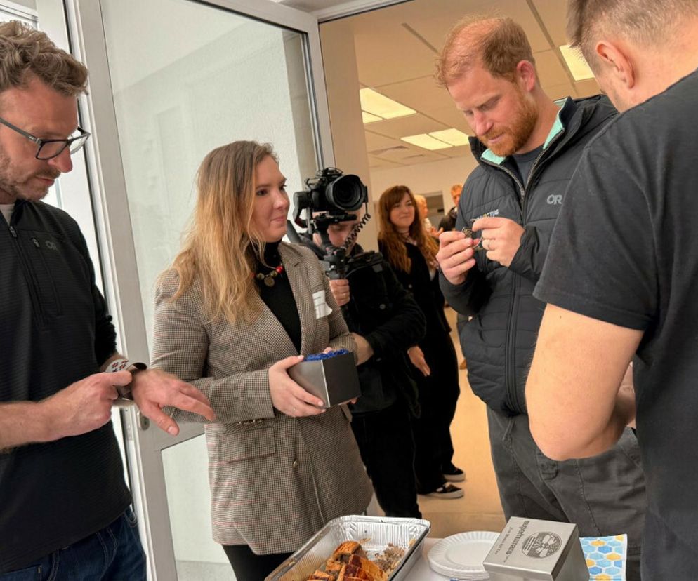 Książę Harry odwiedza Ukrainę.