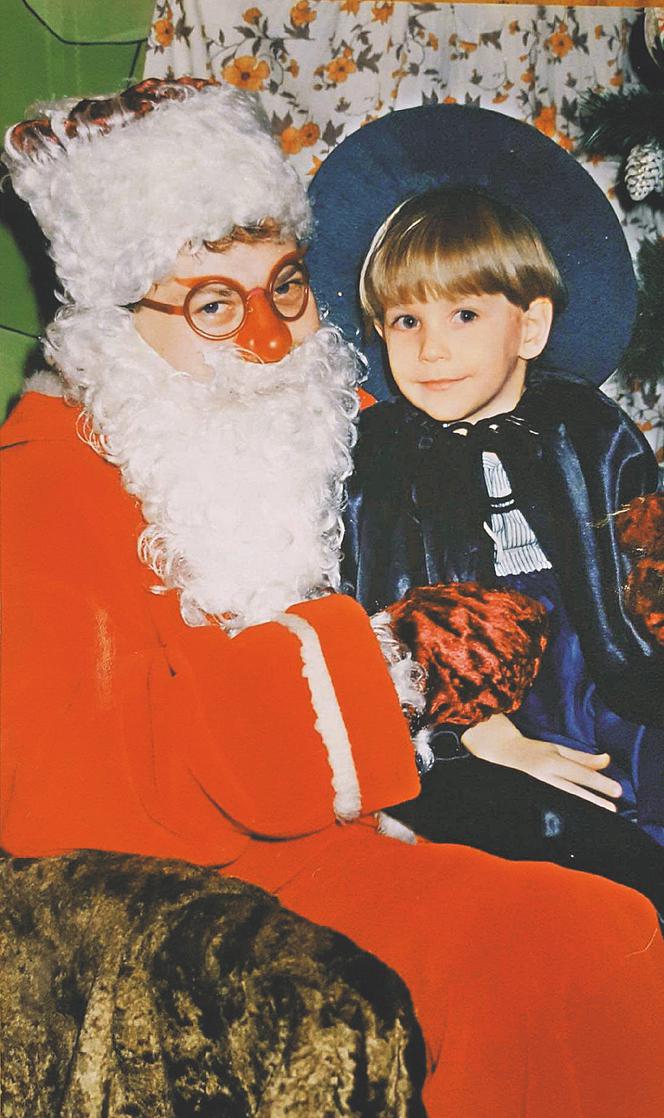 Święta gwiazd w dzieciństwie