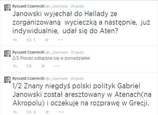 Ryszard Czarnecki o Gabrielu Janowskim