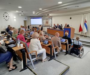 Rodzina Tymka Kalaty wymieniła się prezentami z prezydentem i radnymi