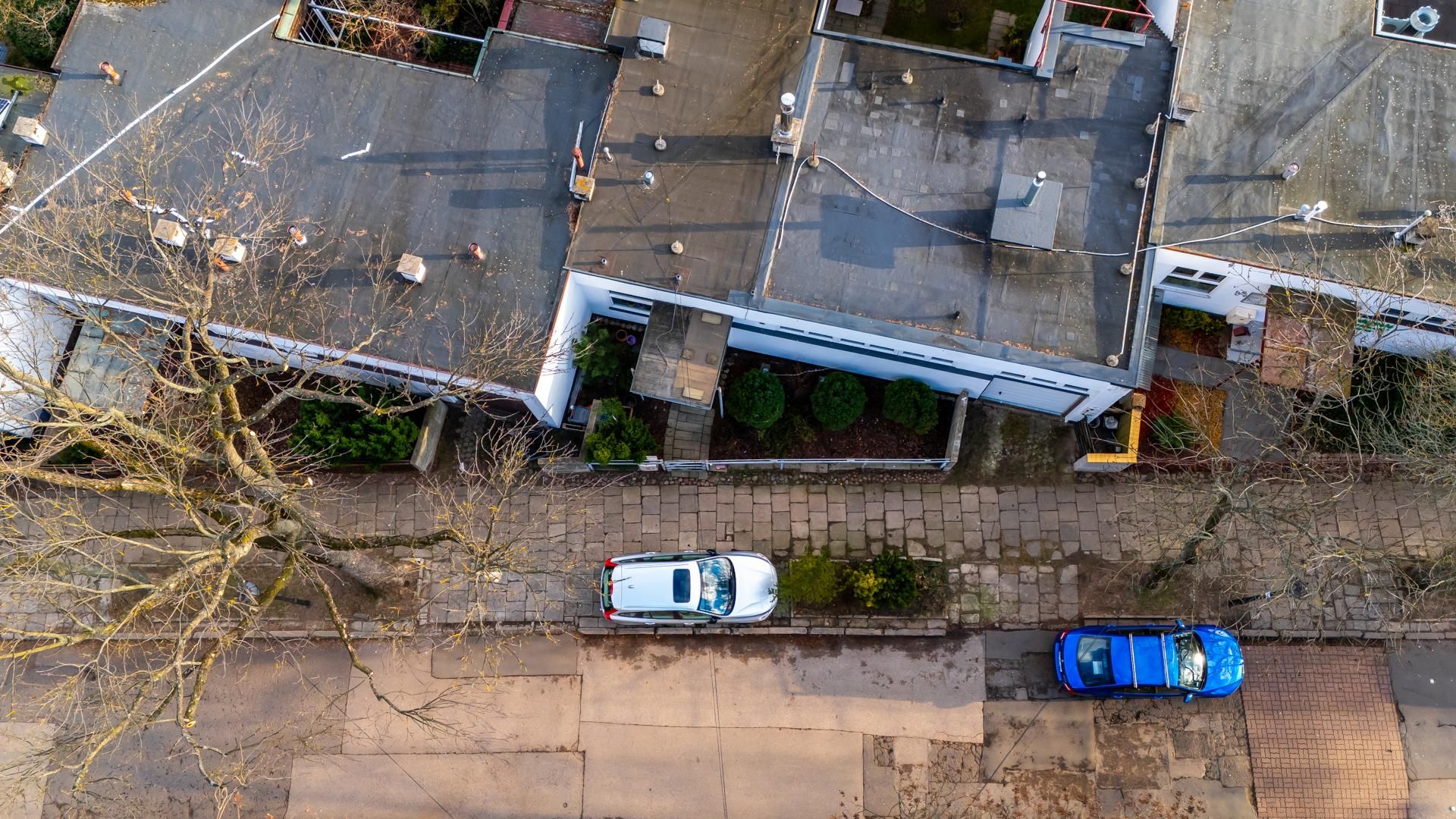 Atrialne domy przy ulicy Orężnej