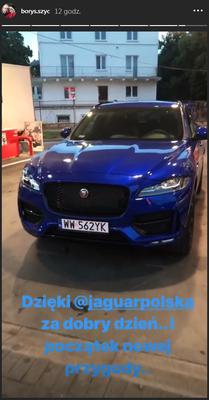Borys Szyc, Jaguar F-Pace