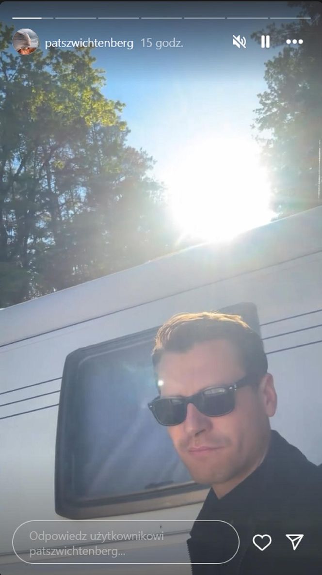 M jak miłość na planie. Adam Karski (Patryk Szwichtenberg)