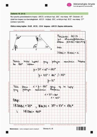 Egzamin ósmoklasisty matematyka 2025: ODPOWIEDZI, arkusze CKE [14.05.2025]