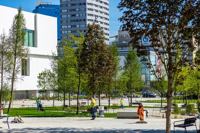 Plac Centralny Warszawa, sierpień 2025