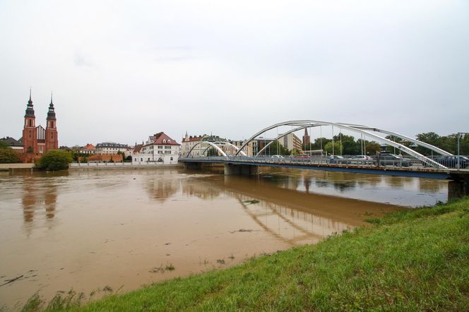 Powódź w Opolu. Stan Odry w środę, 18.09.2024 