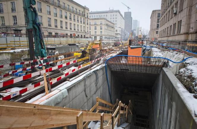 II linia metra. Stacja Nowy Świat