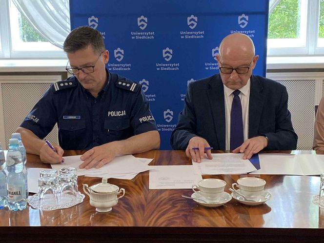 Policja zacieśnia współpracę z Uniwersytetem w Siedlcach