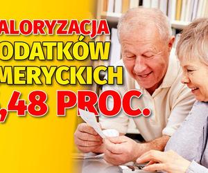 Waloryzacja dodatków emeryckich 5,48 proc. 