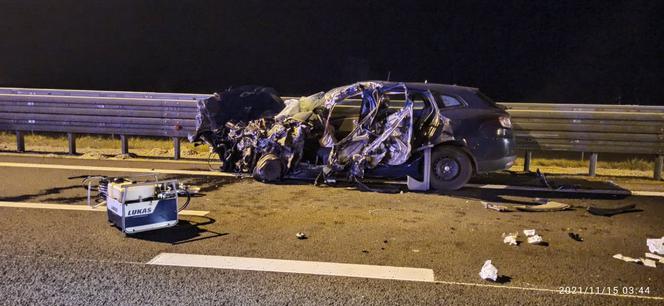 Wypadek na A4 w Gorliczynie [ZDJĘCIA]