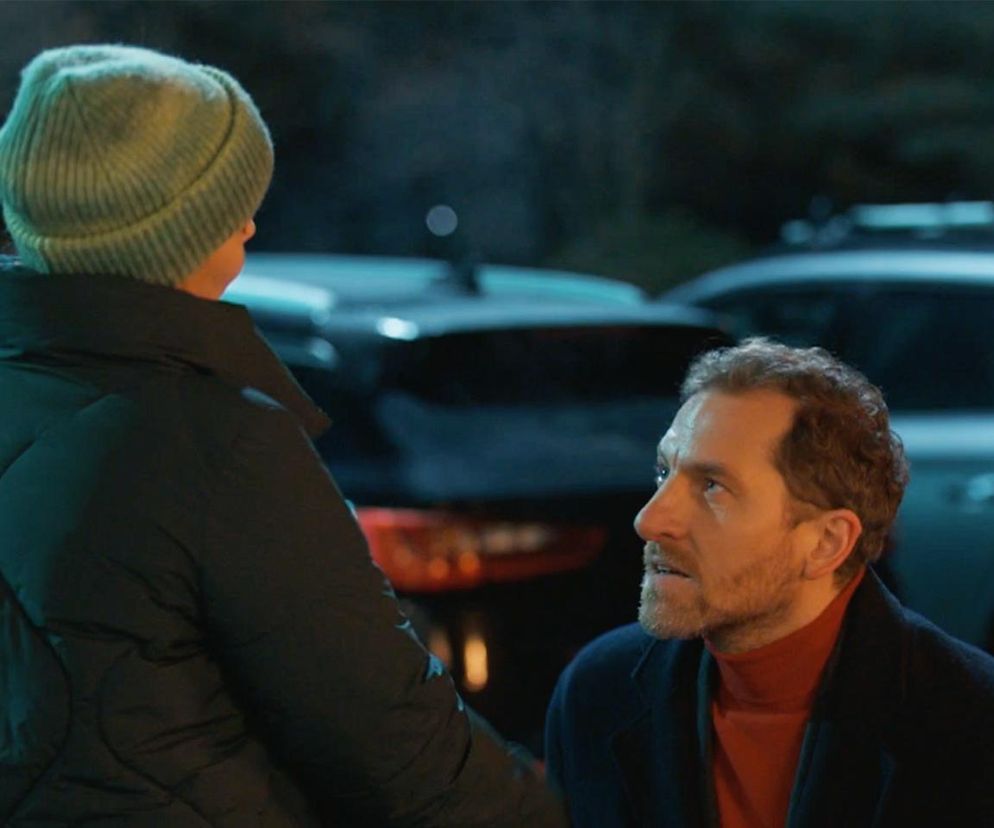 Barwy szczęścia, odcinek 3181: Szczepan (Robert Gulaczyk), Gabrysia (Marta Juras)