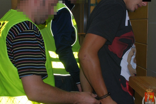 Marcin F., policja