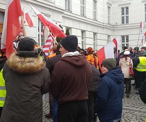 Protest rolników w Bydgoszczy