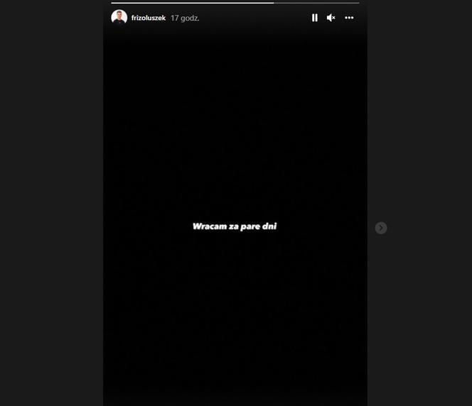 Friz zniknął z Instagrama