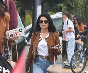Katarzyna Cichopek na rozpoczęciu roku szkolnego. Dwa telefony w dłoni i nietęga mina!