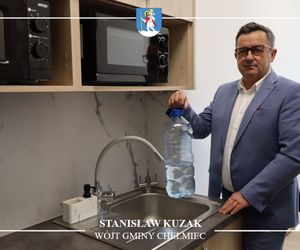 Wójt Chełmca ostrzega! „Oszczędzajcie wodę!”