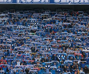 Kibice na meczu Ruch Chorzów - ŁKS