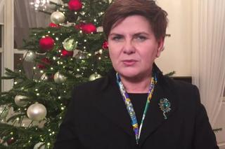 Beata Szydło - życzenia noworoczne