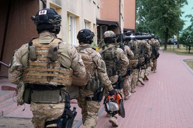 Wielka akcja policji w Nowym Dworze Mazowieckim