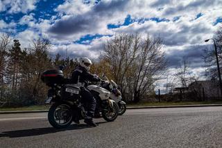 Akcja Bezpieczny motocyklista na podlaskich drogach