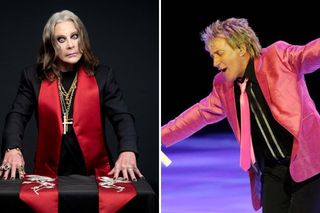 KURIOZALNY hołd Roda Stewarta dla Ozzy'ego Osbourne'a na koncercie. Książę Ciemności w wersji AI z innymi nieżyjącymi muzykami