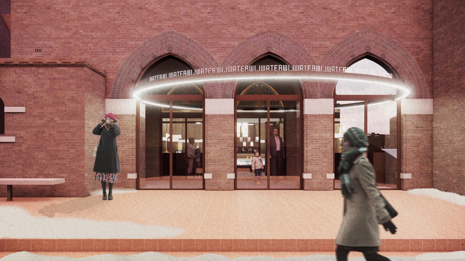 "Holy Water" - kościół zamieniony w basen w Heerlen, Holandia 