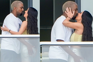 Kim Kardashian i Kanye West oglądają nowy apartament