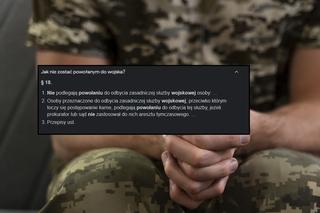 Tak Polacy chcą uniknąć powołań do wojska. Oto co wpisują w Google 