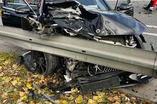 Kluczowa droga w Warszawie zablokowana. Poważny wypadek na Wisłostradzie